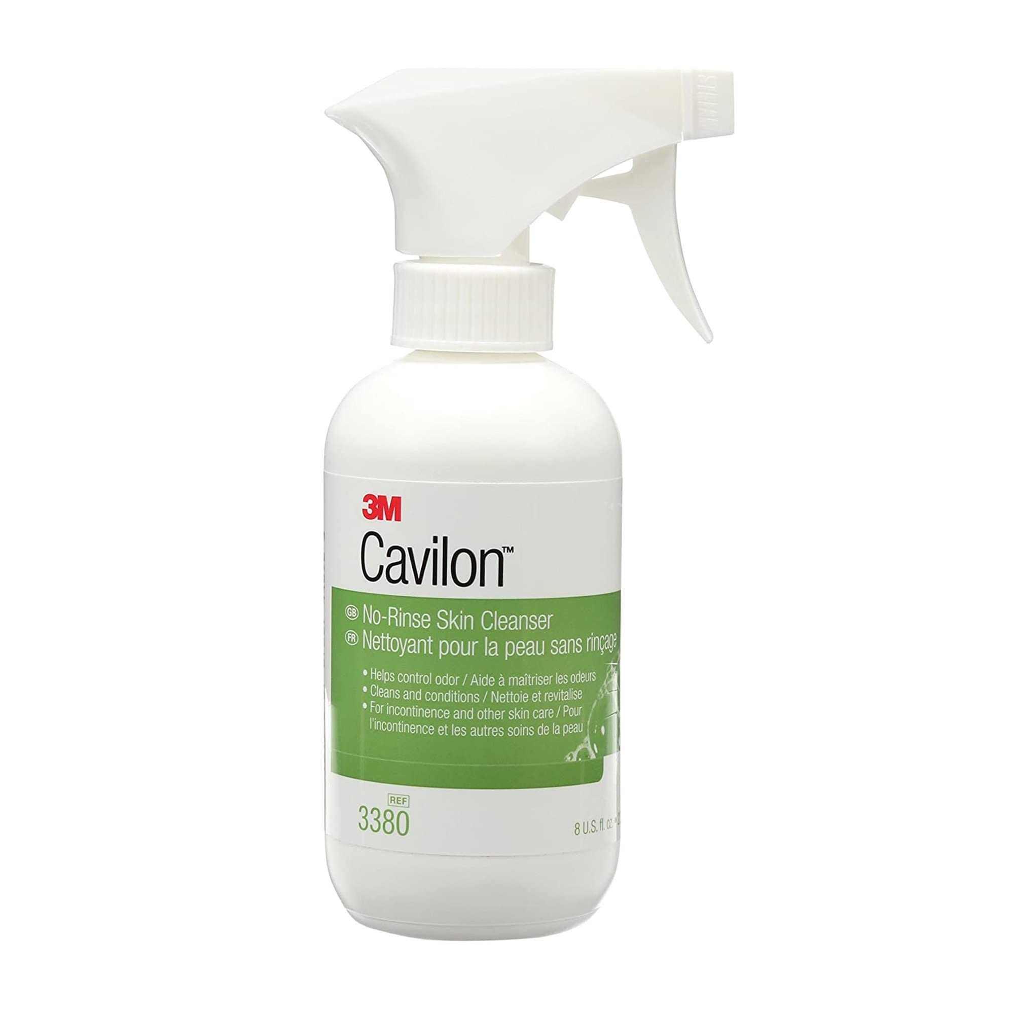 3M Cavilon No-Rinse Skin Cleanser 3380, 8-Ounce (Pack of 12
